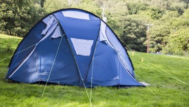 Camping tent and rope
